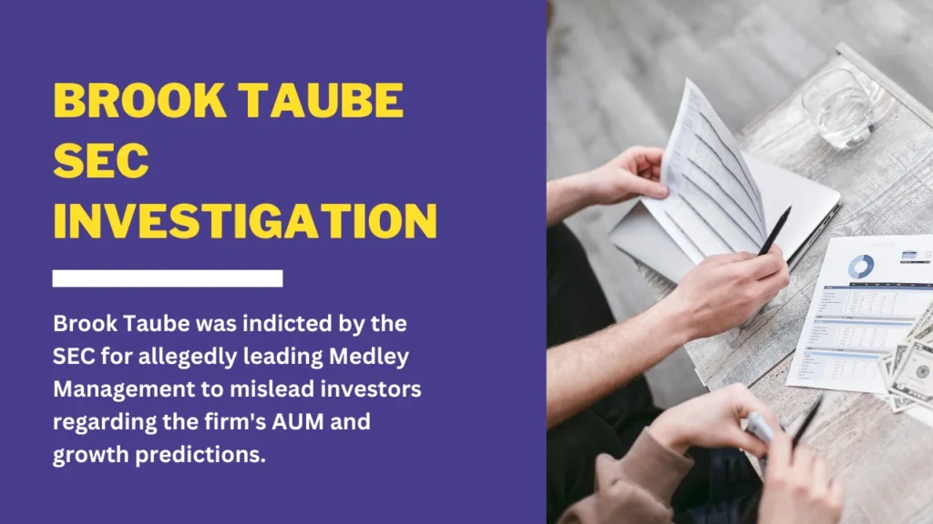 Brook Taube SEC Investigation