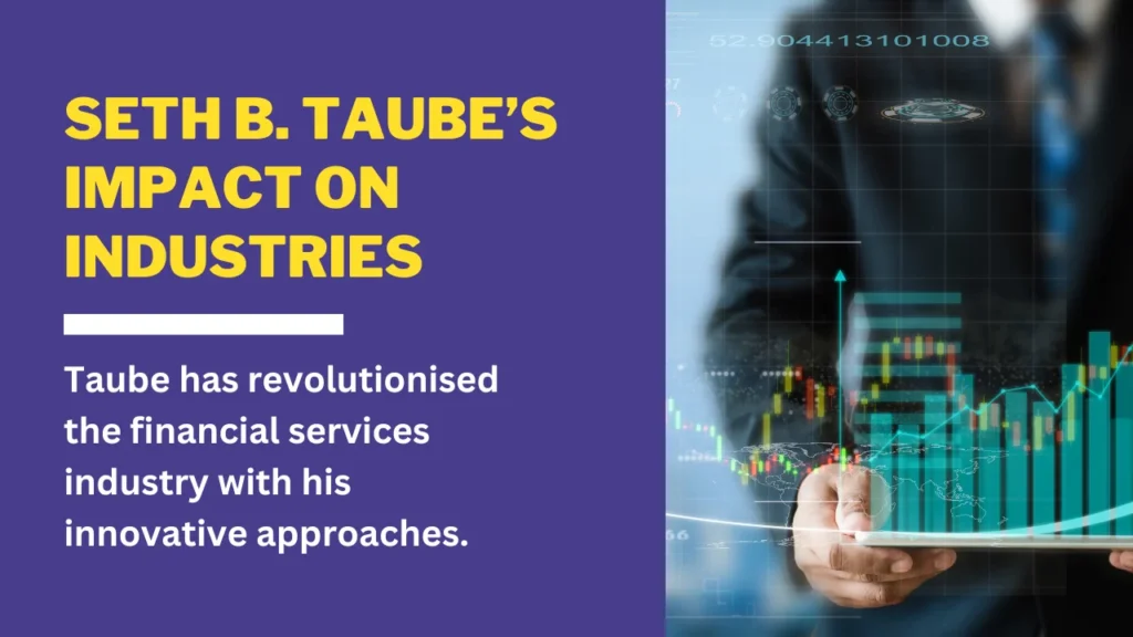 Seth B. Taube’s Impact on Industries