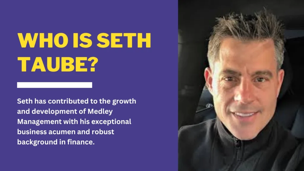 Who is Seth Taube?